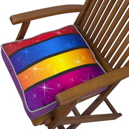 Aberto Design Cojín YM1270 Multicolor 42 x 42 cm
